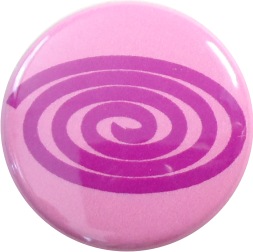 Spirale pink Button
